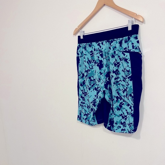 Lululemon Mens T.H.E. Short 11"  Tip Top Arctic Teal Hero Blue M - Picture 14 of 15